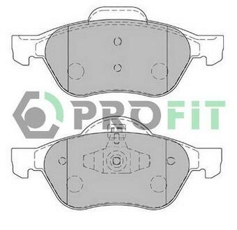 Колодки тормозные дисковые передние PROFIT 5000-1866