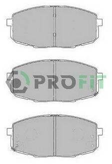Колодки тормозные дисковые передние PROFIT 5000-1869