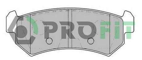 Колодки тормозные дисковые передние PROFIT 5000-1889