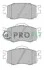 Колодки тормозные дисковые передние PROFIT 5000-1905 (фото 1)