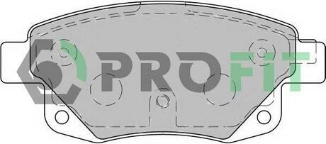Колодки тормозные дисковые передние PROFIT 5000-1930