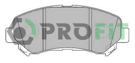 Колодки тормозные дисковые передние PROFIT 5000-2011