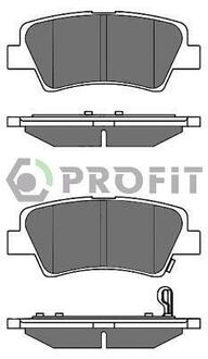 Колодки тормозные дисковые передние PROFIT 5000-2023 (фото 1)