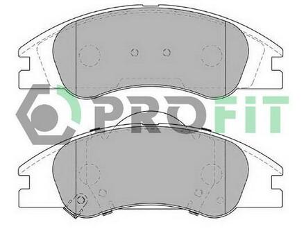 Колодки тормозные дисковые передние PROFIT 5000-2050 (фото 1)