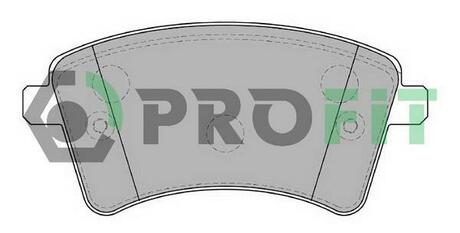 Колодки тормозные дисковые передние PROFIT 5000-4185 (фото 1)