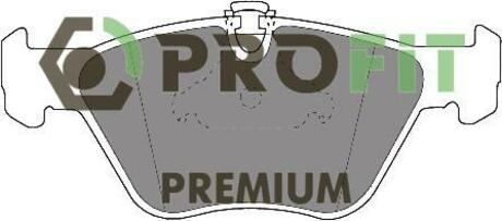 Колодки тормозные дисковые передние PROFIT 5005-1073