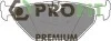 Колодки тормозные дисковые передние PROFIT 5005-1075 (фото 1)