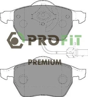 Колодки тормозные дисковые передние PROFIT 5005-1717