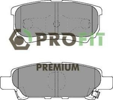 Колодки тормозные дисковые передние PROFIT 5005-1839