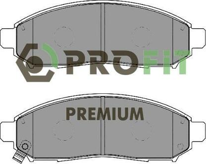 Колодки тормозные дисковые передние PROFIT 5005-1997 (фото 1)