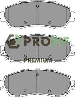 Колодки тормозные дисковые передние PROFIT 5005-2010 (фото 1)