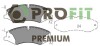 Колодки тормозные дисковые передние PROFIT 5005-4104 (фото 1)