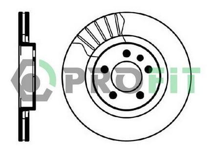 Тормозной диск PROFIT 5010-0928 (фото 1)