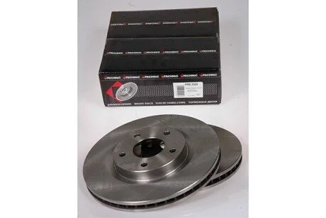 Диск гальмівний перед. Nissan Qashqai 1.6 16V 2.0 16V 1.5DCI 06.12-, 2.0DCI 07.04- PROTECHNIC PRD2529