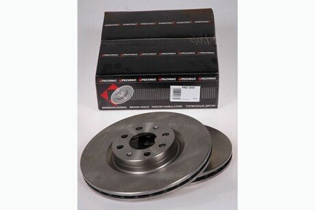 Диск тормозной перед. 284x22x43,3 Fiat Grande Punto 1.3/1.9D 05- PROTECHNIC PRD2687