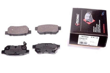 Гальмівні колодки дискові зад. Honda Civic 1.6i 87-94/ 1.4-1.6i 94- /Rover 400 -95 PROTECHNIC PRP0110