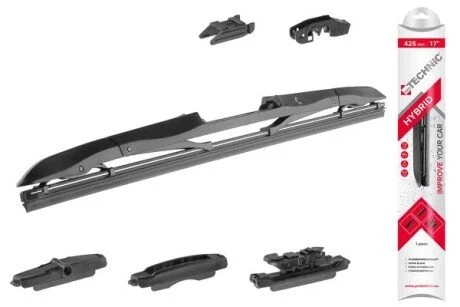 Щетка Hybrid 425mm мульти-крепления PROTECHNIC PRX425H