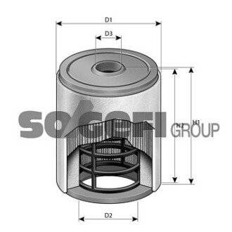 FILTR POWIETRZA Purflux A3055 (фото 1)