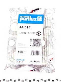 Фільтр салону Purflux AH514