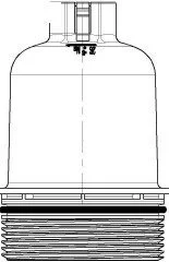 Фото 1 - корпус масляного фільтра CITROEN BERLINGO, BERLINGO/MINIVAN, C2, C2 ENTERPRISE, C3 I, C3 PLURIEL, SAXO, XSARA, XSARA PICASSO, XSARA/HATCHBACK, XSARA/KOMBI, PEUGEOT 106 I, 106 II 1.1-1.6LPG 08.91- Purflux P492 Корпус масляного фільтра CITROEN BERLINGO, BERLINGO/MINIVAN, C2, C2 ENTERPRISE, C3 I, C3 PLURIEL, SAXO, XSARA, XSARA PICASSO, XSARA/HATCHBACK, XSARA/KOMBI, PEUGEOT 106 I, 106 II 1.1-1.6LPG 08.91- Purflux P492 (фото 1)