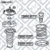 ПРОСТАВКА ПРУЖИНЫ ПЕРЕДН НИЖНЯЯ TOYOTA COROLLA 2000-2008 Q-fix Q000-0101 (фото 2)
