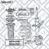 ПИЛЬНИК ПЕРЕДНЬ АМОРТ R HONDA CR-V RE3/RE4 2007-2012 Q000-0267