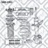 КРЕПЛЕНИЕ АМОРТ ПЕРЕДН HONDA CR-V RE3/RE4 2007- Q0000383