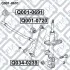 ВТУЛКА СТАБ-РА ПЕРЕДН R D 23 TOYOTA RAV 4 III 2.0/2.2D/2.4 2005-2012 Q-fix Q001-0691 (фото 1)