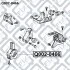 ПОДУШКА ДВИГУНА ПЕРЕДН TOYOTA RAV4 ACA20 2000-2005 Q002-0466