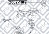 ПОДУШКА ДВИГАТЕЛЯ ЗАДН HYUNDAI SONATA(Y3) 1.8i, 2.0i SOHC/DOHC 96.05-98.06 MTM Q-fix Q002-1069 (фото 3)