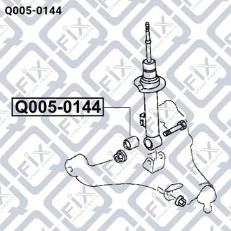 Сайлентблок Q-fix Q0050144