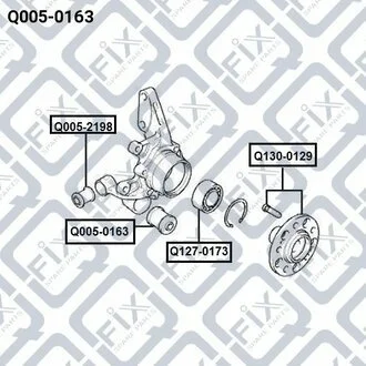 САЙЛЕНТБЛОК ЦАПФИ Q-fix Q0050163