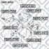 САЙЛЕНТБЛОК ЗАДН БАЛКИ HYUNDAI TUCSON 2004-2010,KIA SPORTAGE 2004-2010 Q-fix Q005-0283 (фото 3)