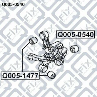 САЙЛЕНТБЛОК Q-fix Q0050540