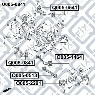 Сайлентблок Q-fix Q0050841
