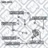 САЙЛЕНТБЛОК ЗАДН ТЯГИ HONDA ACCORD CL/CN/CM 2002-2008 Q005-0939