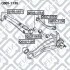 САЙЛЕНТБЛОК ЗАДН ПРОДОЛЬНОЙ ТЯГИ MITSUBISHI LANCER CS 2000-2009 Q005-1130