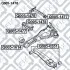 САЙЛЕНТБЛОК ЗАДН РЫЧАГА (длинный) MITSUBISHI LANCER CJ 1995-2003/CARISMA DA 1995-2003 Q0051478