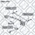 САЙЛЕНТБЛОК ЗАДН ПРОДОВЖЕННЯ ТЯГИ HONDA HR-V GH1/GH2/GH Q0051793