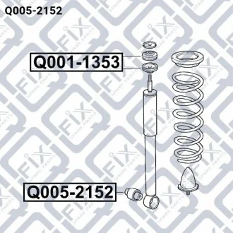 Сайлентблок 52622SH3010 HONDA / ACURA Q-fix Q005-2152