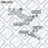 САЙЛЕНТБЛОК ПЕРЕДН РЫЧАГА ПЕРЕД CHEVROLET AVEO (T200/T250/T255) 2003-2013 Q005-2226