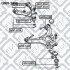 САЙЛЕНТБЛОК ПЕРЕДН НИЖН РЫЧАГА MITSUBISHI PAJERO IV/MONTERO V87W/V97W 2006- Q005-2358