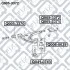 САЙЛЕНТБЛОК ЗАДН ПЕРЕДН R РЫЧАГА HYUNDAI ELANTRA/LANTRA (AK) 1995-2000 Q005-3372