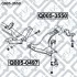 Сайлентблок задній переднього важеля 545009C550 NISSAN / INFINITI Q-fix Q0053550 (фото 1)