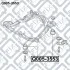 Сайлентблок підрамника HYUNDAI TUCSON 2004-2010,KIA SPORTAGE (FQ) 2008-2010,KIA SPORTAGE 2004-2010 Q-fix Q005-3553 (фото 3)