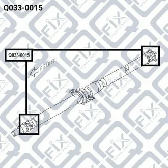 Хрестовина карданного валу Q-fix Q0330015