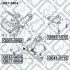 РЫЧАГ ПЕРЕДН НИЖН R NISSAN X-TRAIL T30 2001-2013 Q-fix Q037-0404 (фото 3)