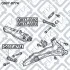 ТЯГА ЗАДНЯ ПОПЕРЕЧНА HONDA CR-V RD1/RD2 1997-2001 Q0370774