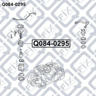 Фильтр топливный Q-fix Q0840295
