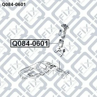 ФИЛЬТР ТОПЛИВНЫЙ HYUNDAI GRANDEUR 3.3i Q-fix Q0840601